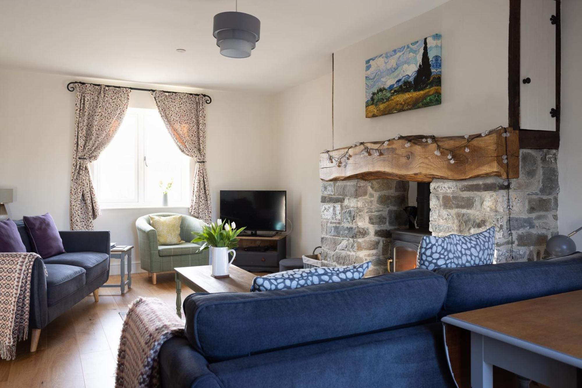 Family Country Cottage With Stunning Mountain Views Myddfai ภายนอก รูปภาพ